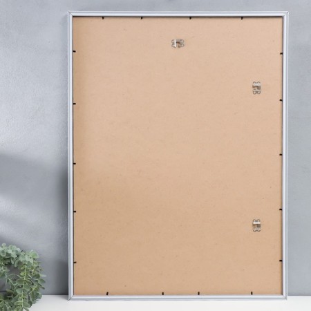 Photo frame Plastic "Mira" 60x80 cm, 640061 White (plastic screen)-2