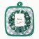 New Year. Group of the share Christmas 17*17cm, 100%p/e
