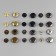Installation buttons, alpha (S-shaped), d = 12.5 mm, 120 pcs, with the installer, in the organizer, color colorful color