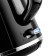 Electric kettle Brayer 1072br, plastic, 1.7 l, 2200 watts, black