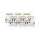 Set of piles, decor "Golding Gold", 60 ml X 6 pcs.