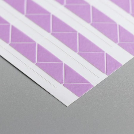 A set of corners with a pocket for photos 102 corners "Lilac" 10.3x14.8 cm-2