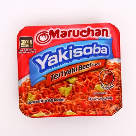 Лапша Маручан Якисоба со вкусом говядины терияки, 113,4 г-1