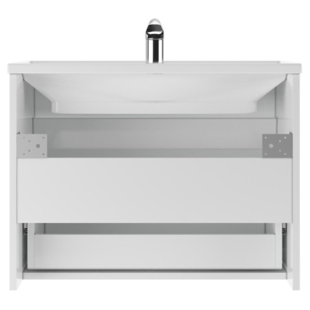 Tumba Iceberg Classic under the Foster 70/Mario 70 sink, suspended, with one box-3