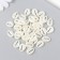Beads for creativity Plastic "Pearl Invaluity shells" set 40 pcs 0.5x1.2x1.5 cm