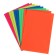 Color self -adhesive A4, 10 sheets, 5 colors, fluorescent, 80 g/m2