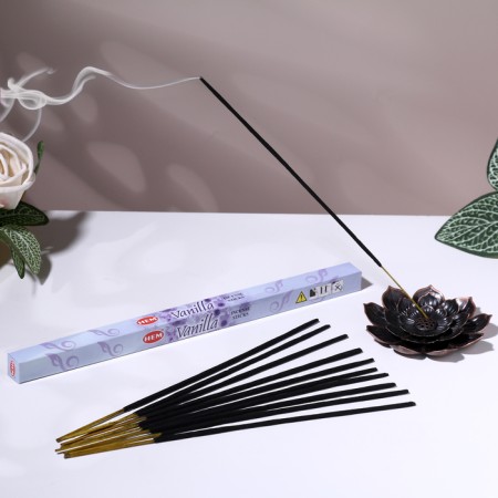 Incense hem "Vanilla. Vanilla", 8 sticks in packaging, four -grade