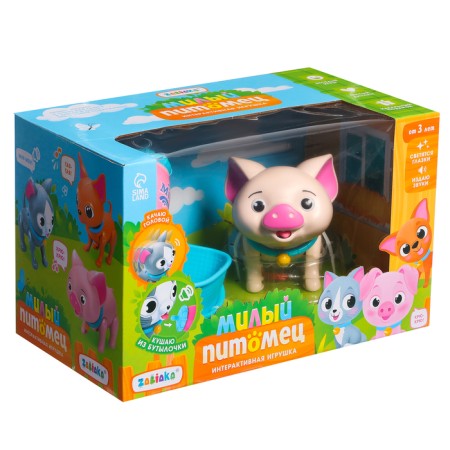 Interactive toy "Cute pet: piglet", sound-12