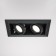 The built-in lamp Technical DL008-2-02-B, 2x50W, 24.5x12.6x7.2 cm, GU10, Black Color Black