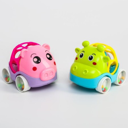 Machine - a rattle "ZOO", with elastic elements, types of mix, crumb I-4