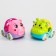 Machine - a rattle "ZOO", with elastic elements, types of mix, crumb I