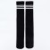 Carnival accessory stockings, black color with stripes, anime