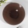 Glass Brown City, 500 ml, D = 16 cm, brown color