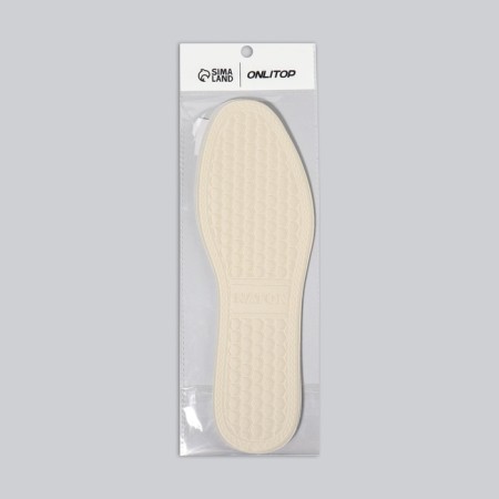 Insoles for shoes, universal, with a massage effect, rr Ru 44 (rr pr-la 45), 28 cm, pair, color white-6