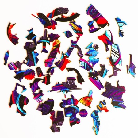 Figure puzzles "Fiery Race"-6