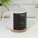 Sublimation mug "neither shame, no conscience", with the application