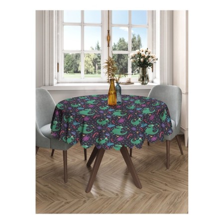 The tablecloth “Dragon with a gift”, round, Saten, d = 150 cm-2