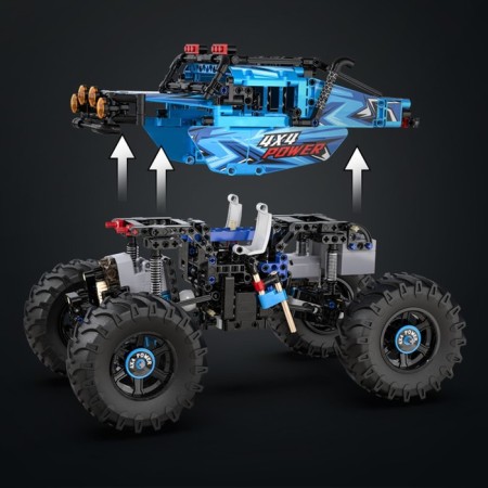 Designer Radio -controlled "Monster", 699 parts-14