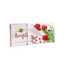 Конфеты подарочные "Ассорти", 8 марта, 125 г