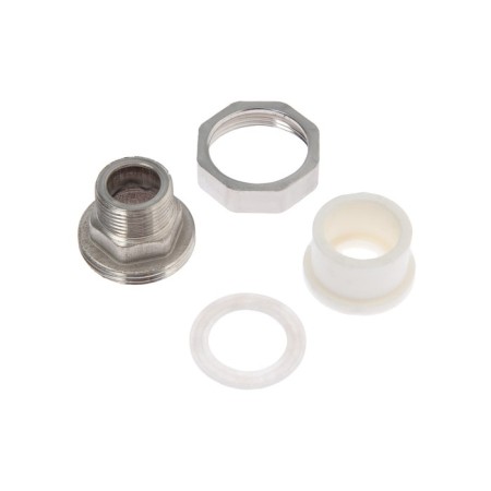 Combined Zein, polypropylene, American, external thread, d = 25 mm x 3/4 "-2