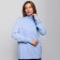 Turtleneck female color blue, size One size (46-50)