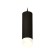 AMBRELLA LIGHT, TECHNO, XP7456005, GU5.3, Black Black Sand Color.
