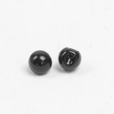 The eyes are sewing, set of 18 pcs., Size 1 pcs: 1.4 cm, black color