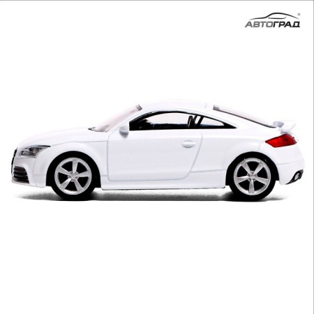 Metal machine Audi TT Coupe, 1:43, white color-3