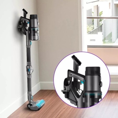 Vacuum cleaner KitFort KT-5158, vertical, wireless, 350 W, dry/wet cleaning, 0.6 liters-6