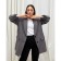 Women's jacket Mist, One Size, Gray