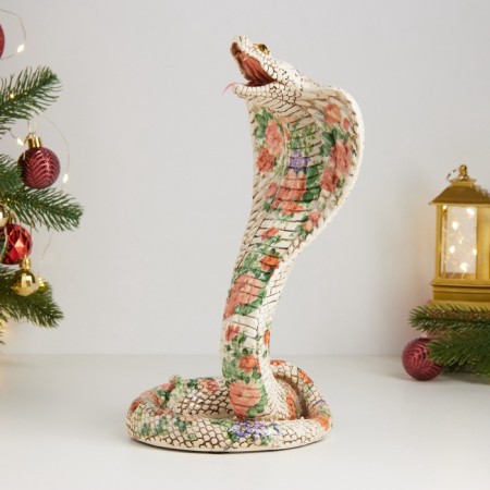 Figure "Snake Nagaina" 17x15x31cm, color white-2