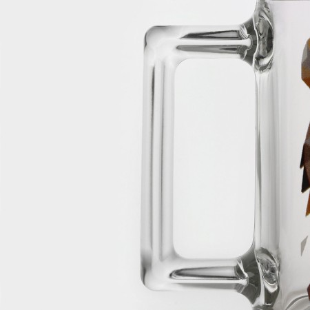 Animals mug, glass, 250 ml, mix-2