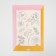 Stickers Flowers, 14 × 21 cm