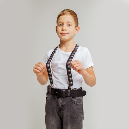 Carnival suspenders "Spider World"-4