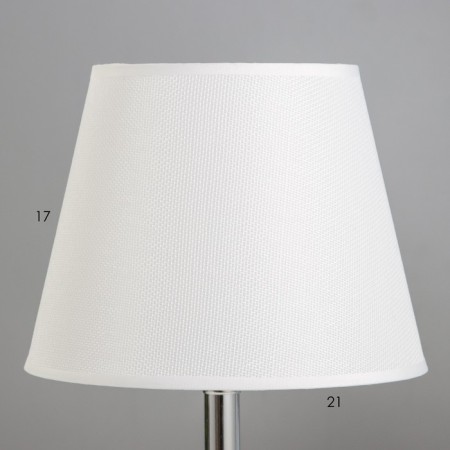 Table lamp "ALOR" 1x40W E27 chrome 21x21x36 cm Risalux-2