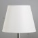 Table lamp "ALOR" 1x40W E27 chrome 21x21x36 cm Risalux