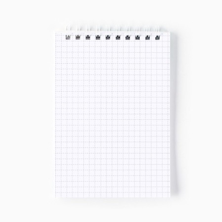Notepad A6, 40 leaflets in a cage. Cardboard cover "The most brave"-2