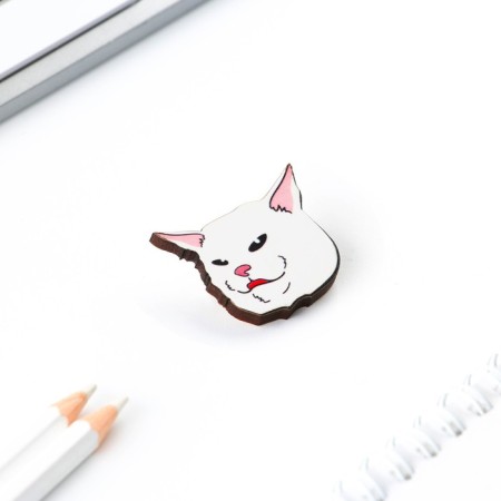Icon "This is the same cat!", 3 x 2.6 cm-3