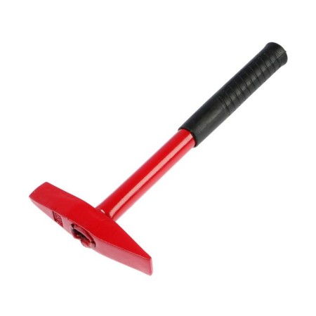 Handmaker of the welder scrap, metal rubberized handle, 300 g-4
