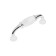 Cappio RSC012, plastic, m/o 96 mm sloping handle, chromium color