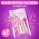 Sprinkling confectionery "Parf", pink mix, 20 g