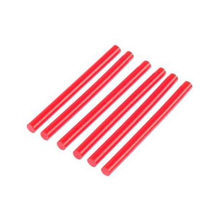 Glue rods tundra, 7 x 100 mm, red, 6 pcs.-4