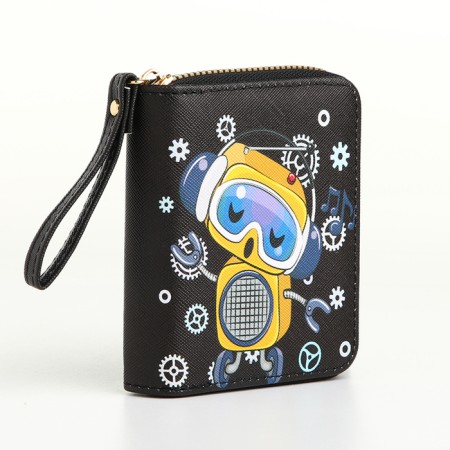 Lightning wallet, black color