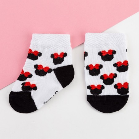 Набор носков "Minnie" Минни Маус, 2 пары, 6-8 см-1