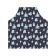 Apron kitchen with a photo print "Snowman in a hat", adjustable, size OS