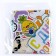 Foil ball 18 "Happy Birthday", bright stickers, circle