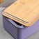 Container with a bamboo cover of "pleasant appetite", 1200 ml