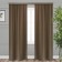Curtain curtain Witerra matte 135x260cm - 2 pcs, brown, blackout, PE 100%