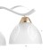 Baalin chandelier 3he27 40w is white 54x54x56 cm Bayerlux