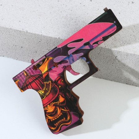 Souvenir weapon Pistol "Mask", length 19.8 cm-3